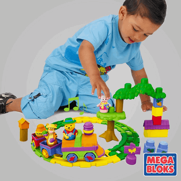 Mega Bloks Mega Bloks Ուրախ գնացք՝ “Վինի Պուհն ու ընկերները” | Mega Bloks